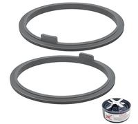 foboko Joint pour Nutribullet, pièces de rechange Nutribullet, compatible avec la série Nutribullet 600 W/900 W, qualité alimentaire, étanche, gris.