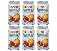 Foc Nectar de fruit de la passion - Nectar de Maracuya (lot de 6, total de 70,8 fl.oz)