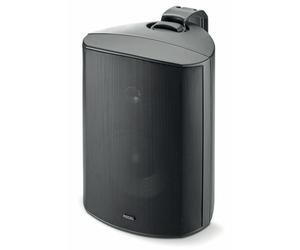 Focal 6in IP66 Outdoor Wall Mounted Outdoor Loudspeaker with Adjustable Transformer Black