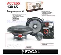 Focal Access 130 AS Enceintes Coaxiales 2 Voies 130mm 100W/50W RMS 4Ω Noir