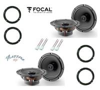 Focal ACX-165 Set 4 Haut Parleur Pour Kia Sportage 16 Carnival 14 Brkt / Conn