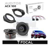 Focal Auditeur Audio de Voiture ACX 100-4 ″ 100 mm 2 Voies Haut-parleurs coaxiaux de Porte de Voiture 120 W