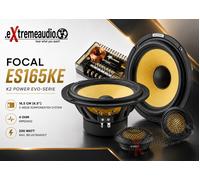 Focal ES 165 KE Enceintes Système 2 Voies 16,51 cm 100 RMS Jaune Noir