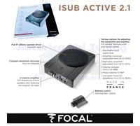 Focal ISUB ACTIVE 2.1 Subwoofer Amplifié Avec Connexion Haut-Parleurs 2 CH