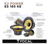 FOCAL K2 POWER ES165KE Système D'Enceintes À 2 Voies De 165Mm 200W - 100 Wrms