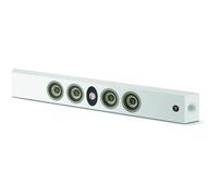 Focal On Wall 301 WH Enceinte murale 2 voies avec 4 haut-parleurs à membrane en lin (Flax).