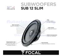 FOCAL SUB12 SLIM Caisson De Basses De 12" - 30cm Plat 4 Ohm 560w 280Wrms