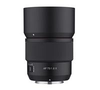 Samyang AF 75 mm F1.8 pour Fuji X - Objectif portrait léger et compact avec LSTM-AF, protection contre les intempéries et interrupteur personnalisé pour des photos de voyage