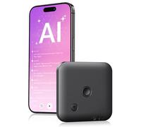 FoCase Note AI Enregistreur vocal, transcrire et résumer, traduction, contrôle APP avec chat GPT, magnétique, mémoire 64 Go, support 112 langues, enregistreur audio pour appels téléphoniques, cours