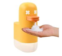 Focenat Distributeur de Savon sans Contact, 350ML Distributeur de Savon Automatique avec Capteur Infrarouge, USB Rechargeable IPX4 Étanche Distributeur Savon pour Bains, Cuisines, Hôtel, Restaurant