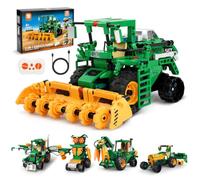 Focenat Technic Robots Télécommandé pour Enfants, 5-en-1 Technic Robot Programmable avec Application et Télécommande, Jouet de Construction programmable, Idées Cadeaux pour Garçons de 6 à 12 Ans