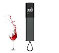 Focenat Testeur d'alcool Portable,Détecteur D'alcoolémie Haute Précision,Alcootest Ethylotest Electronique,avec écran LCD Numérique,Testeur Portable pour l'alcool,pour Une Conduite Sûre Après Avoir