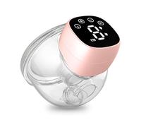 Focenat Tire Lait Electrique Main Libre, Tire Lait Portable avec 3 Modes 9 étapes, Tire Lait Faible Bruit Rechargeable, Tire Lait Sans Fil, Cadeau pour Future Maman