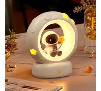 Focenat Veilleuse enfant rechargeable,Veilleuse tactile,avec Fonction de Gradation Tactile,lumières pour chambre à coucher,salon(Astronaute)