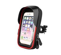 FOCKCPGEGV Couverture Support Navigation Moto 2021 Téléphone Portable Guidon Sac Étui Étanche De Support Plaque Navigation pour Moto(Red)