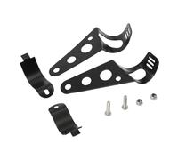 FOCKCPGEGV Phare Avant Rétro Pour, Boîtier De, Support 5,75 Pouces, 7, LED, Accessoires Universels Protection de phare(Black bracket)