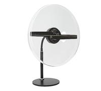 Focket Affichage Publicitaire d'hologramme, Projecteur de Ventilateur Holographique 3D de 30 Cm, 256 LED pour Salle d'exposition (Prise UE)