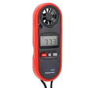 Focket Anémomètre Numérique, Compteur de Vitesse du Vent Compacte Compact avec Mesure d'humidité de la Température pour les Activités de Plein Air Surf Volant de Cerf-volant
