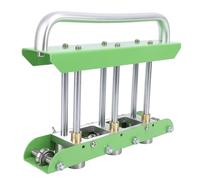 Focket Bender en Tôle de 0 à 90 Degrés, Rouleau à 3 Station avec Pince à Rouleau V et Vis d'aile pour Fabriquer des Plis de 1/2 à 5 Pouces pour le Cuivre en Aluminium en Acier