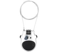 Focket Bloquer le Code D'inventaire pour L'utilisation Combinaison D'avertissement à 3 Chiffres pour la sécurité des Vélos, la Poussette, la Taille de Taille (SILVER)