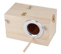 Focket Boîte à Oiseaux Boîte à Animaux à Texture Douce Reproduction Exquise Travail pour Les Perroquets de Manière Fiable pour Les Petits Oiseaux élégants de Couleur élégante