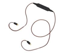 Focket Câble Adaptateur Bluetooth pour Casque, Bluetooth 5 3, Adaptateur d'écouteurs sans Fil Rechargeable à Faible Latence de 6 à 8 Heures, MMCX avec Contrôle du Volume du Microphone intégré pour