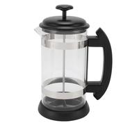 Focket Cafetière de Presse Française, 1000 Ml de café en Acier Inoxydable en Verre avec une Fonction de thé à Influence Froide Multifonctionnelle pour le Camping de Voyage de Cuisine Nettoyage de