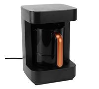 Focket Cafetière Turque, Cafetière Turque électrique avec Coussin de Lait, 11 Modes de Chauffage et écran Tactile LCD, Machine à café Turque de Commande de Température Portable (Prise UE)