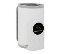Focket Chauffe-biberon portable pour le voyage, chauffe-biberon rapide pour le lait maternel ou le lait maternisé, avec affichage de la température, veilleuse, chauffe-lait sans eau (Type 1)