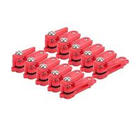 Focket Clips de Libération à Forte Tension, 10 Pièces, Clips Robustes en Plastique Pom en Acier Inoxydable pour Planche de Raboteuse en Caoutchouc, Clip de Libération du Downrigger avec Facile Seule