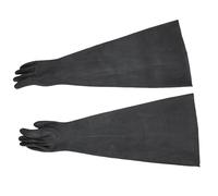 Focket de Sablage, de Sablage Robustes en Latex de 32,28 Pouces, Longs en Caoutchouc avec Protection de Abrasif pour Sableuse d'armoire de