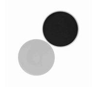 Focket Disque de Fitness, Curseur de Glissement de Stabilisation de Base pour Entraînement Complet du Corps avec Utilisation Multiproface pour Conditionnement de la Balise de Danse de Yoga de (GREY)