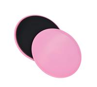 Focket Disque de Fitness, Curseur de Glissement de Stabilisation de Base pour Entraînement Complet du Corps avec Utilisation Multiproface pour Conditionnement de la Balise de Danse de Yoga de (Rose)