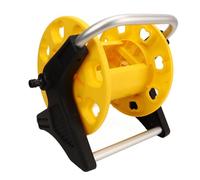 Focket Enrouleur de Tuyau d'arrosage, Chariot de Tuyau d'eau de Conception à Roues Portables, Support de 'arrosage avec Poignée à Enroulement Facile pour Ferme de Pelouse de Cour