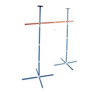 Focket Ensemble de Jeux de Disque Volant en Plein Air, durabilité Améliorée avec des Poteaux Plus épais pour la Pelouse de Plage Camping (Orange)