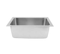 Focket Évier en Acier Inoxydable 304, évier de Camping-car en Acier Inoxydable 304, à Linge avec Filtre à Panier et Tuyau de Vidange ondulé pour Véhicule, Bateau, Camping-car, Yacht