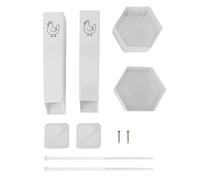 Focket Faisseur de Coquilles D'huîtres de Poulet, Mangeur de Grain de Poulet à Grande capacité ABS avec Couvercle Supérieur Amovible, pour Coquilles D'huîtres