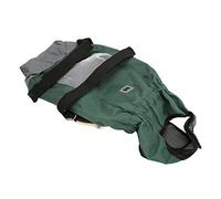 Focket Fauteuil Roulant pour Chien, Tissu Oxford Respirant, Planche de Bois Légère, Roues Silencieuses, Poussette Portable pour Chien, Harnais de Levage pour avec Sac de Transport Amovible pour