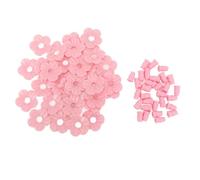Focket Fleurs de Remplacement de Mangeur de, Couleur Vive 1,2 Pouce de Fleurs en Plastique pour Mangeoires Suspendues avec Une Installation Facile et Une durabilité Durable pour Les Mangeoires