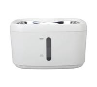 Focket Fountaine d'eau de Chat, 2,5 L de Grande capacité Pompe Silencieuse avec Triple Filtrage Effectif pour Chats Chiens Multiples Animaux