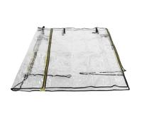 Focket Housse pour chariot élévateur, protection contre les intempéries Housse transparente en PVC pour cabine de chariot élévateur, adaptée à la plupart des modèles standard