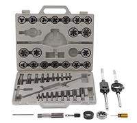 Focket Kit de Tarauds et Filières 45 Pièces, Acier Rapid HSS Métrique et