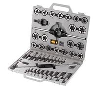 Focket Kit de Tarauds et Filières 45 Pièces, Acier Rapid HSS Métrique et