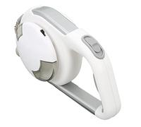 Focket Laisse Rétractable pour Chien, Corde en Forme de U de 5 M, sans Enchevêtrement, Design Flash à Changement de Couleur pour Chiens de Taille Moyenne, Laisse Rétractable Robuste avec Anneau de