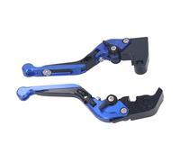Focket Leviers d'embrayage de Frein de Moto, Ensemble d'embrayage et de Levier de Frein Pliables à Longueur Réglable, Alliage 'aluminium CNC 6061 avec Mécanisme Pliable Permettant 'économiser de
