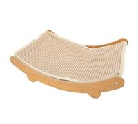 Focket Lounge Scrather Sisal Cat à Wearproproof, Lit de Salon de Chat Résistant aux Rayures pour la Protection des Meubles à Domicile avec Conception Confortable pour la Plupart des Types de Chats (L)