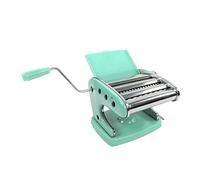 Focket Machine à Fabriquer des Pâtes, 6 Niveaux d'épaisseur Réglables, Presse Manuelle à Nouilles, Machine à Boulettes avec 3 Lames en Acier Inoxydable et Base d'aspiration Antidérapante pour