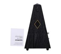 Focket Métronome Mécanique, Gamme 40-208 BPM, Métronome à Mouvement en Laiton Massif pour Piano, pour Guitare avec Couvercle à Charnière, Contrôle du Tempo Coulissant pour Guitare, Piano, Tambour,