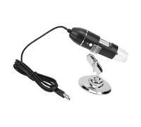 Focket Microscope pour Enfants, Microscope Numérique USB 3 en 1 50-1600X, Portable avec Lumières LED Réglables pour Les Réparations, la Recherche en Soudure
