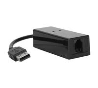 Focket Modem Externe USB 56K, Prise en Charge du Protocole 56 Kbps V.90 K56flex Modem de Données USB 2.0 Plug and Play, de Télécopie Externe avec Câble RJ11 pour 10 8 7 Vista XP